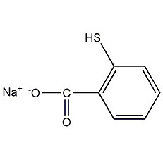 sodium thiosalicylate structural formula