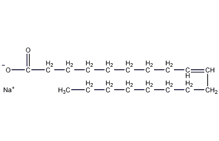 sodium oleate structural formula