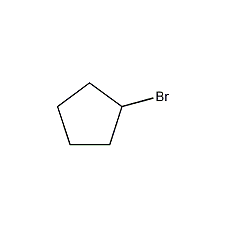bromocyclopentane structural formula