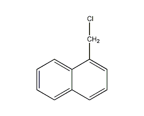 1-chloromethylnaphthalene structural formula
