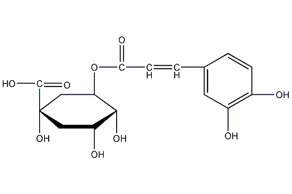 chlorogenic acid structural formula