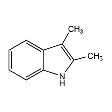 2,3-dimethylindole structural formula