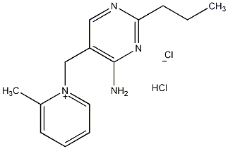 aminopropylpyrimidine structural formula
