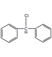 structural formula of diphenylmethane chloride