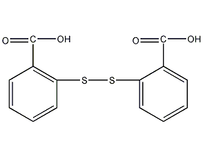 2,2'-dithiosalicylic acid structural formula