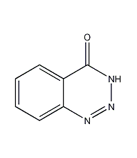 1,2,3-benzotriazine-4(3h)-one structural formula