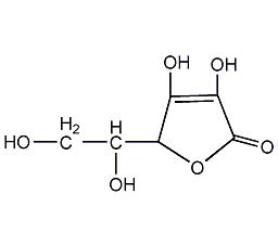 d-erythorbic acid structural formula