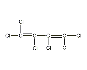 hexachloro-1,3-butadiene structural formula