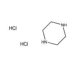 piperazine dihydrochloride structural formula