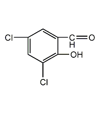 3,5-dichlorosalicylicaldehyde structural formula