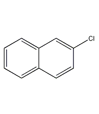 2-chloronaphthalene structural formula