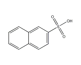 2-naphthalenesulfonic acid structural formula