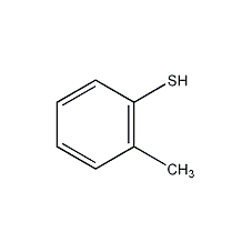 o-crethiophenol structural formula