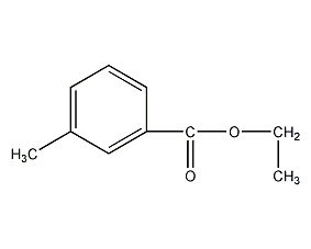 ethyl m-toluate structural formula