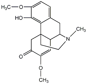 sinomenine structural formula