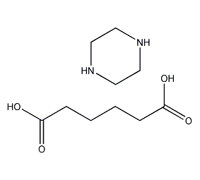 piperazine adipate structural formula