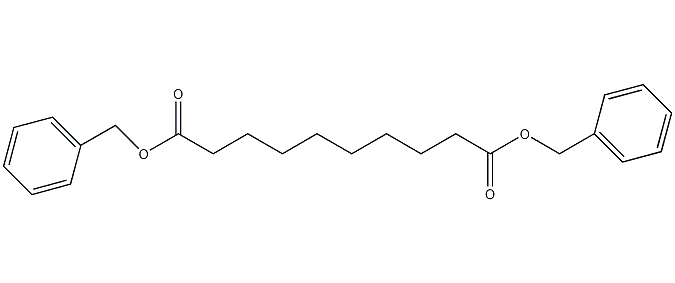 dibenzyl sebacate structural formula