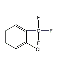 o-chlorotrifluorotoluene structural formula
