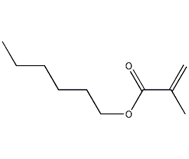 hexyl methacrylate structural formula
