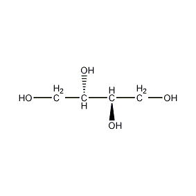erythritol structural formula