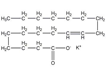 potassium oleate structural formula