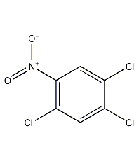 1,2,4-trichloro-5-nitrobenzene structural formula