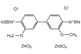structural formula of sunfast blue b salt