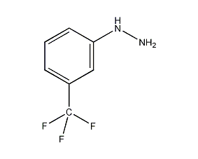 m-trifluoromethylphenylhydrazine structural formula