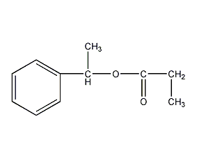 2-phenylethylpropionate structural formula
