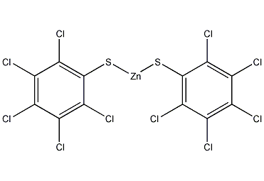 pentachlorobenzenethiol zinc salt structural formula