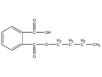 structure formula of n-butyl phthalate