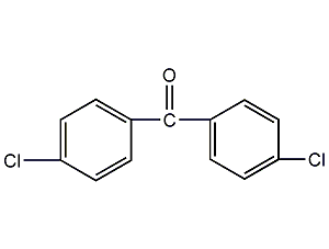 dichlorobenzophenone structural formula