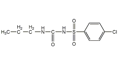 chlorpropamide structural formula