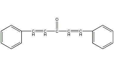 dibenzylideneacetone structural formula