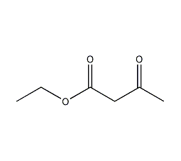 structural formula of ethyl acetoacetate
