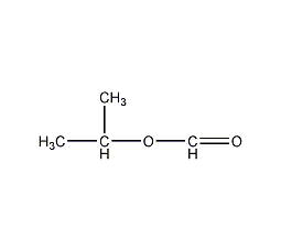 isopropyl formate structural formula