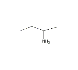 (s)-(+)-sec-butylamine structural formula