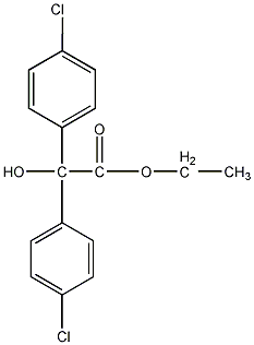 chlorobiphenyl glycolate structural formula