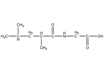 dl-leucylglycine structural formula