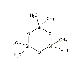 hexamethylcyclotrisilane structural formula