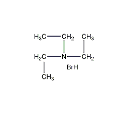triethylamine hydrobromide structural formula
