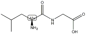 l-leucylglycine structural formula
