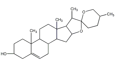 diosgenin structural formula
