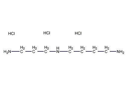 spermidine trihydrochloride structural formula