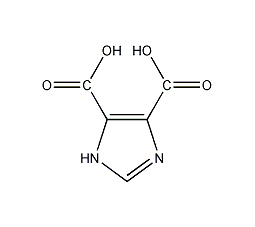 imidazole-4,5-dicarboxylic acid structural formula