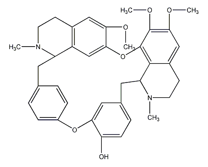 berbamine structural formula