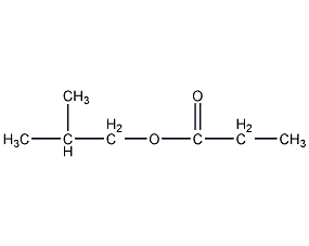 isobutyl propionate structural formula