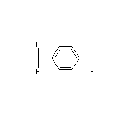structural formula of p-ditrifluorotoluene