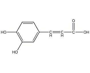 caffeic acid structural formula