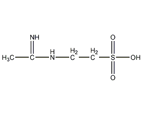 amidinotaurine structural formula